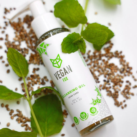 Acne Care Face Cleansing Gel, 200 ml Vegan Fox