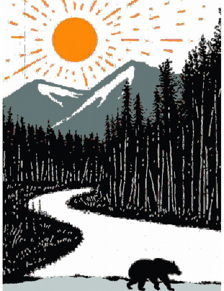 Bear By The River jay stanley