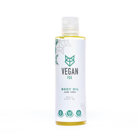Aloe Vera Body Oil, 200 ml Vegan Fox