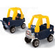 Cozy Truck Ride-On – Black & Yellow