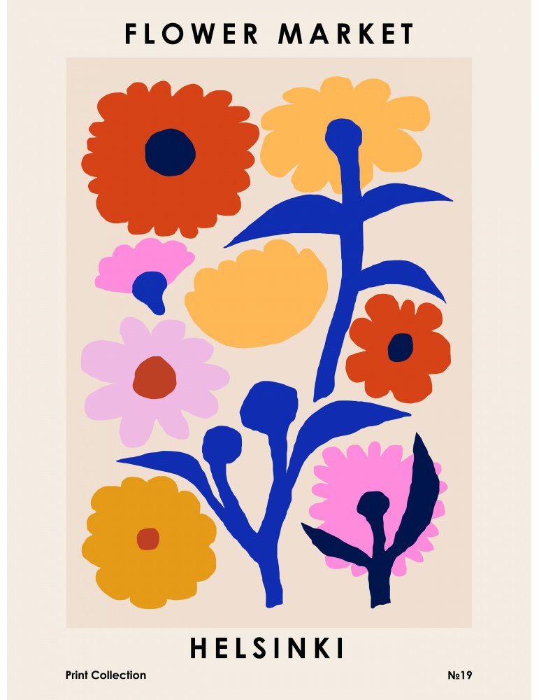 Flower Market. Helsinki NKTN