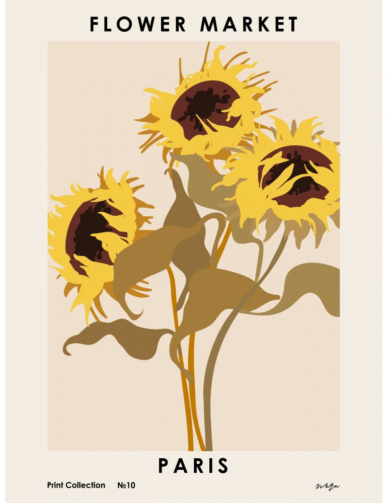 Flower Market. Paris NKTN