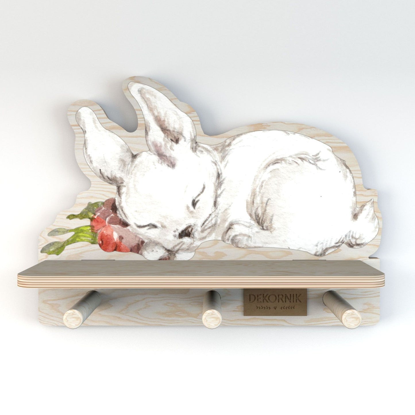 Mini Wall Shelf - Rabbit