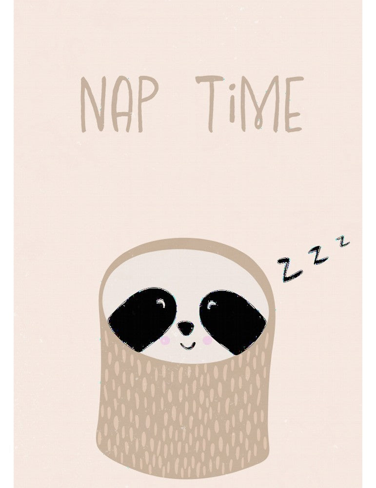Sloth Nursery Print Sarah Manovski