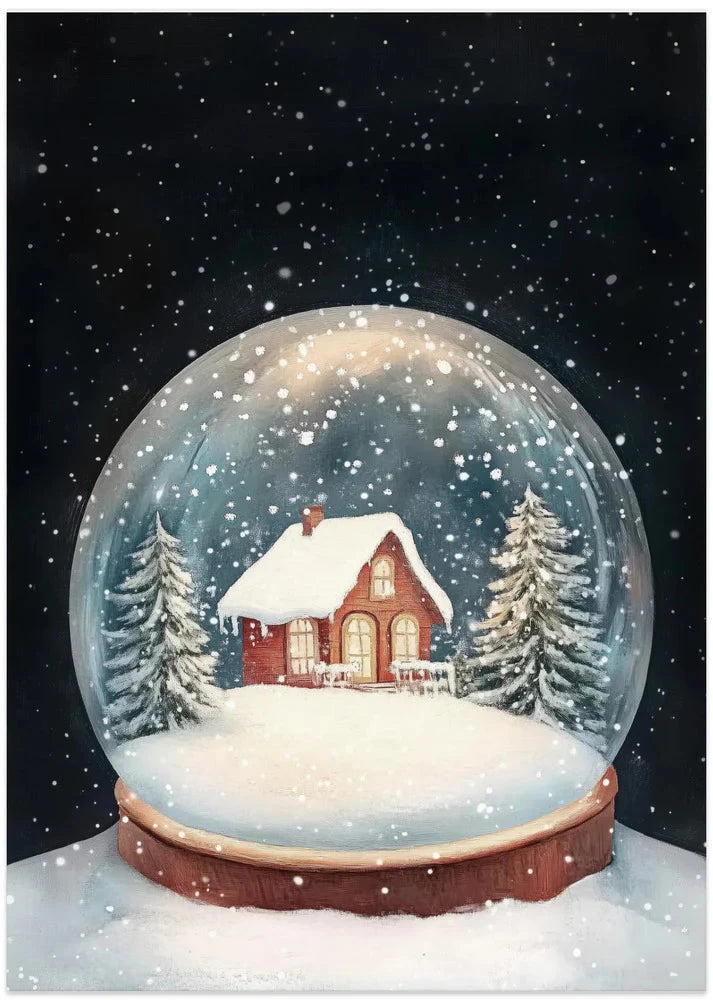 Snow Town Globe – Julmotiv 2025 Click And Ship