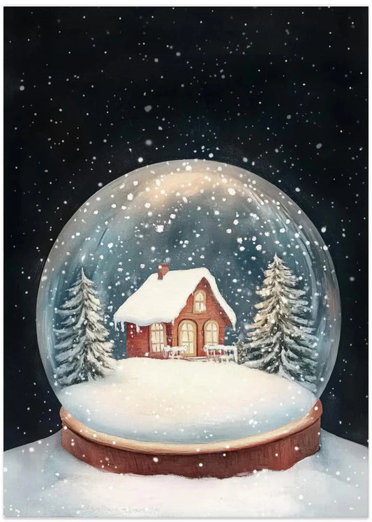 Snow Town Globe – Julmotiv 2025 Click And Ship