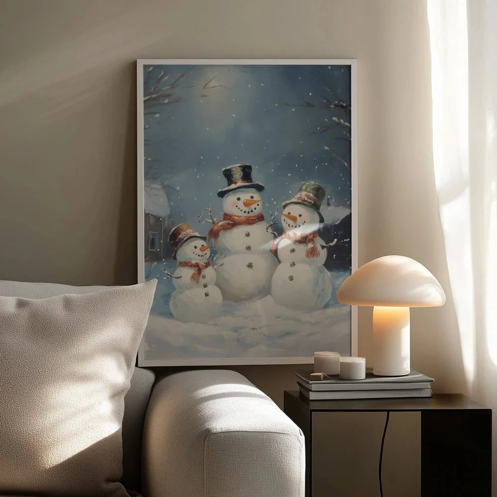 Snowman Family - julmotiv 2025 Click And Ship