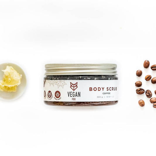 Kaffe Body Scrub, 300 g Vegan Fox