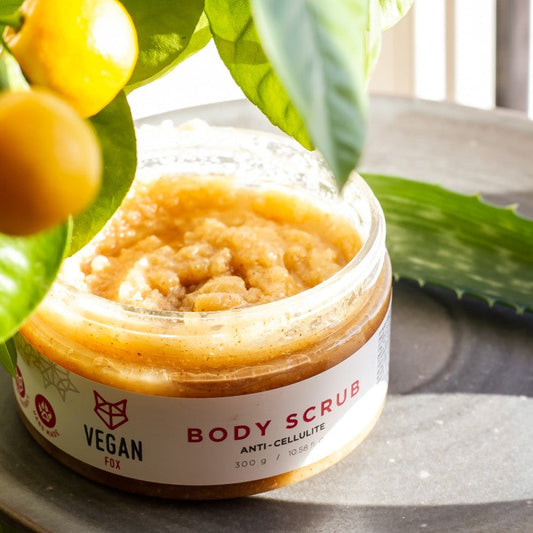 Anti-cellulite Body Scrub Ginger, 300 g Vegan Fox