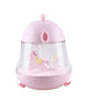 Lampa med karusell- Rosa Rabbit & Friends