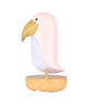 Lampa med högtalare- Rosa fågel Rabbit & Friends