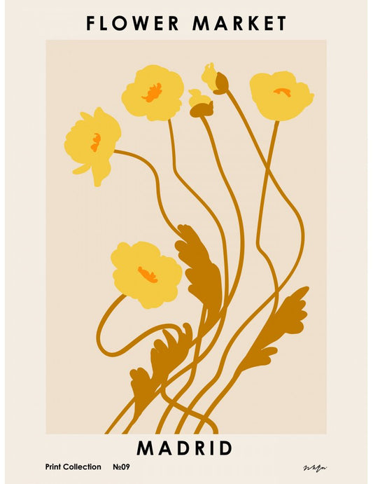Flower Market. Madrid NKTN