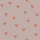 Simple Hearts Wallpaper - Pink And Red Brick